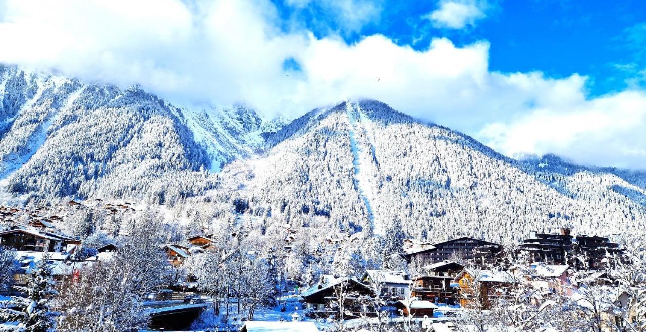Ferienwohnung La Riviere - Aiguille Du Midi Chamonix Exterior foto